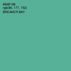#56B198 - Breaker Bay Color Image