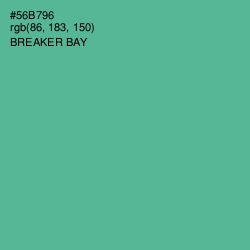 #56B796 - Breaker Bay Color Image