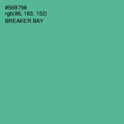 #56B798 - Breaker Bay Color Image