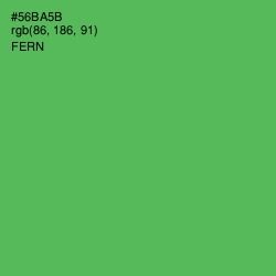 #56BA5B - Fern Color Image