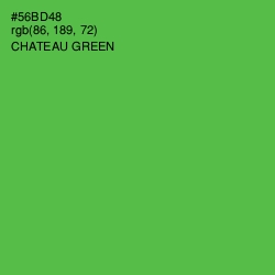 #56BD48 - Chateau Green Color Image