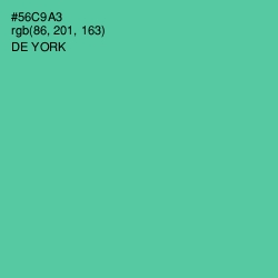 #56C9A3 - De York Color Image