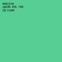 #56CE94 - De York Color Image