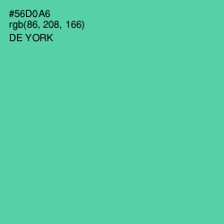 #56D0A6 - De York Color Image