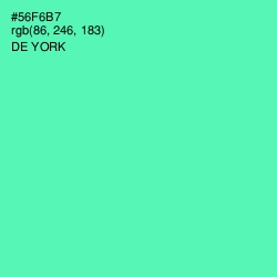 #56F6B7 - De York Color Image