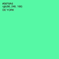#56F8A6 - De York Color Image