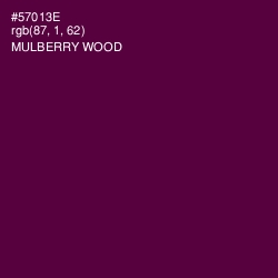 #57013E - Mulberry Wood Color Image