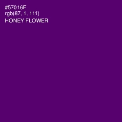 #57016F - Honey Flower Color Image