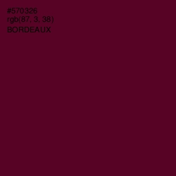 #570326 - Bordeaux Color Image