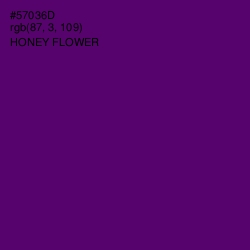 #57036D - Honey Flower Color Image