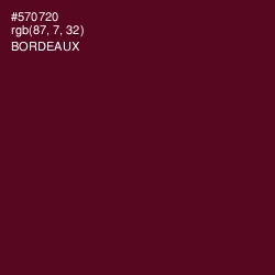 #570720 - Bordeaux Color Image