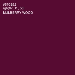 #570B32 - Mulberry Wood Color Image