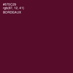 #570C29 - Bordeaux Color Image