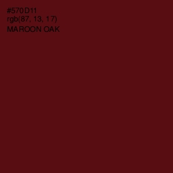 #570D11 - Maroon Oak Color Image