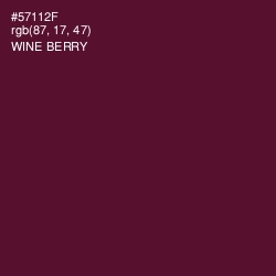 #57112F - Wine Berry Color Image