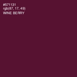 #571131 - Wine Berry Color Image