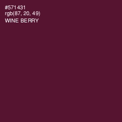#571431 - Wine Berry Color Image