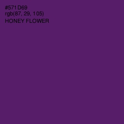 #571D69 - Honey Flower Color Image