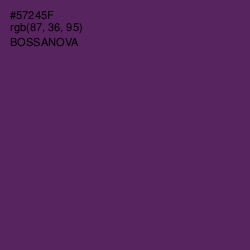 #57245F - Bossanova Color Image