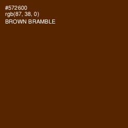 #572600 - Brown Bramble Color Image