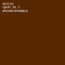 #572701 - Brown Bramble Color Image