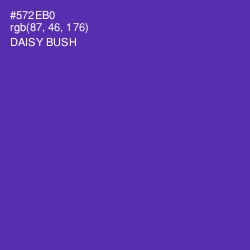 #572EB0 - Daisy Bush Color Image