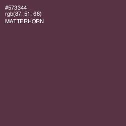 #573344 - Matterhorn Color Image