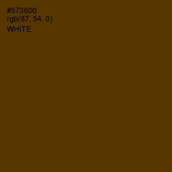 #573600 - Saddle Brown Color Image