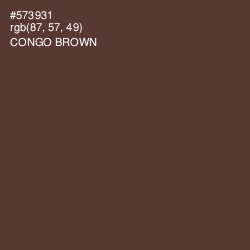 #573931 - Congo Brown Color Image