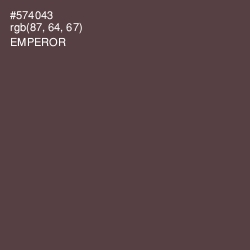 #574043 - Emperor Color Image