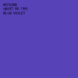 #5742B8 - Blue Violet Color Image