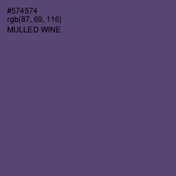 #574574 - Mulled Wine Color Image