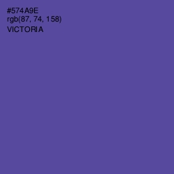 #574A9E - Victoria Color Image