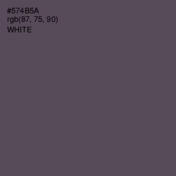 #574B5A - Don Juan Color Image