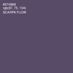 #574B68 - Scarpa Flow Color Image