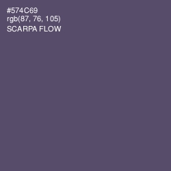 #574C69 - Scarpa Flow Color Image