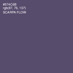 #574C6B - Scarpa Flow Color Image