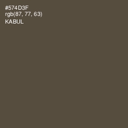 #574D3F - Kabul Color Image