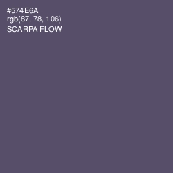 #574E6A - Scarpa Flow Color Image