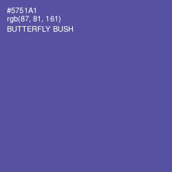 #5751A1 - Butterfly Bush Color Image