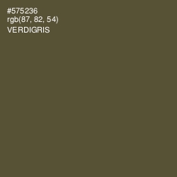 #575236 - Verdigris Color Image