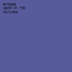 #575B9B - Victoria Color Image