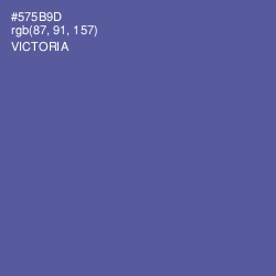 #575B9D - Victoria Color Image