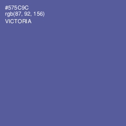 #575C9C - Victoria Color Image