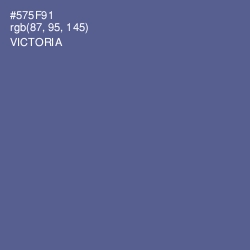 #575F91 - Victoria Color Image