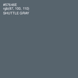 #57646E - Shuttle Gray Color Image