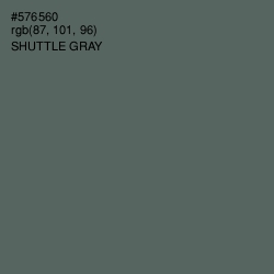 #576560 - Shuttle Gray Color Image