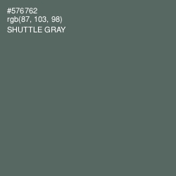 #576762 - Shuttle Gray Color Image