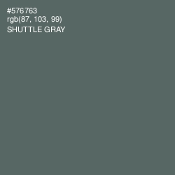 #576763 - Shuttle Gray Color Image