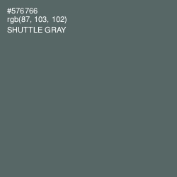 #576766 - Shuttle Gray Color Image